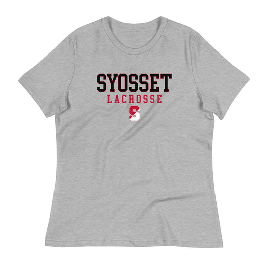 Women's Syosset Lacrosse Bella + Canvas T-Shirt