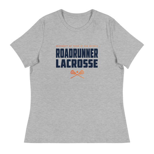 Women's UTSA Men's Club Lacrosse Bella + Canvas Relaxed T-shirt