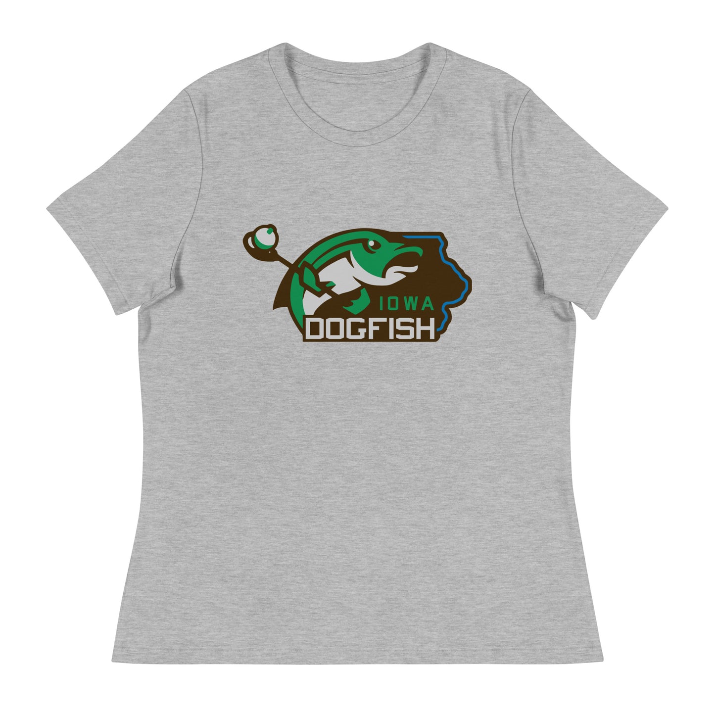 Women's Iowa Dogfish Bella + Canvas Relaxed T-shirt