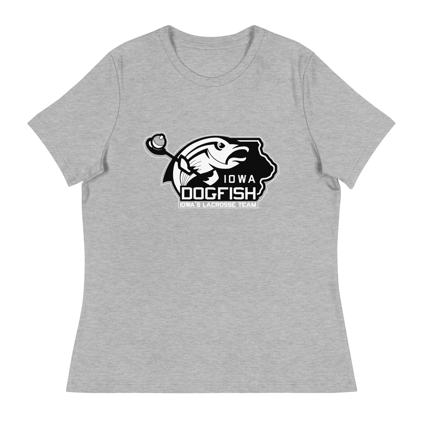 Women's Iowa Dogfish Bella + Canvas Relaxed T-shirt