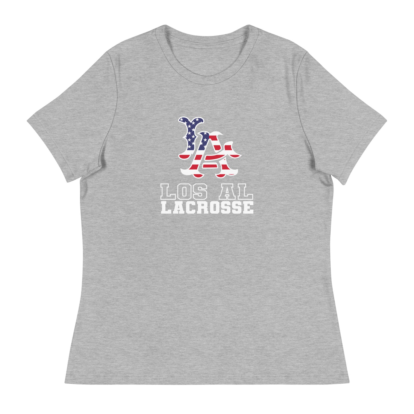 Women's Los Al Lacrosse Bella + Canvas Relaxed T-shirt