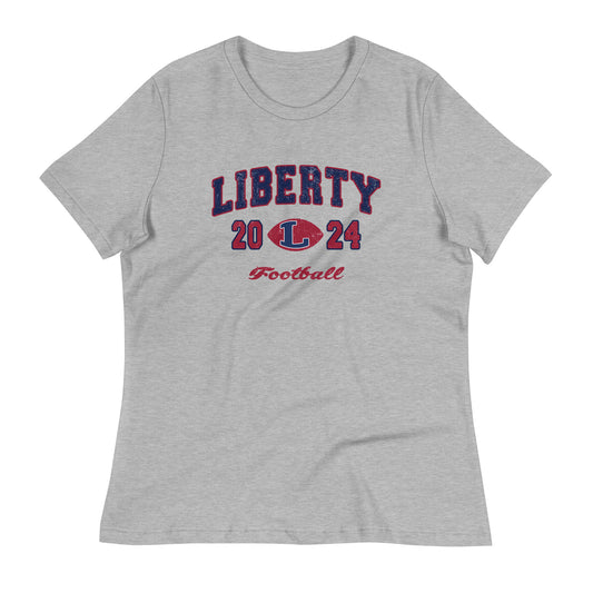Women's Liberty Football Bella + Canvas Relaxed T-Shirt