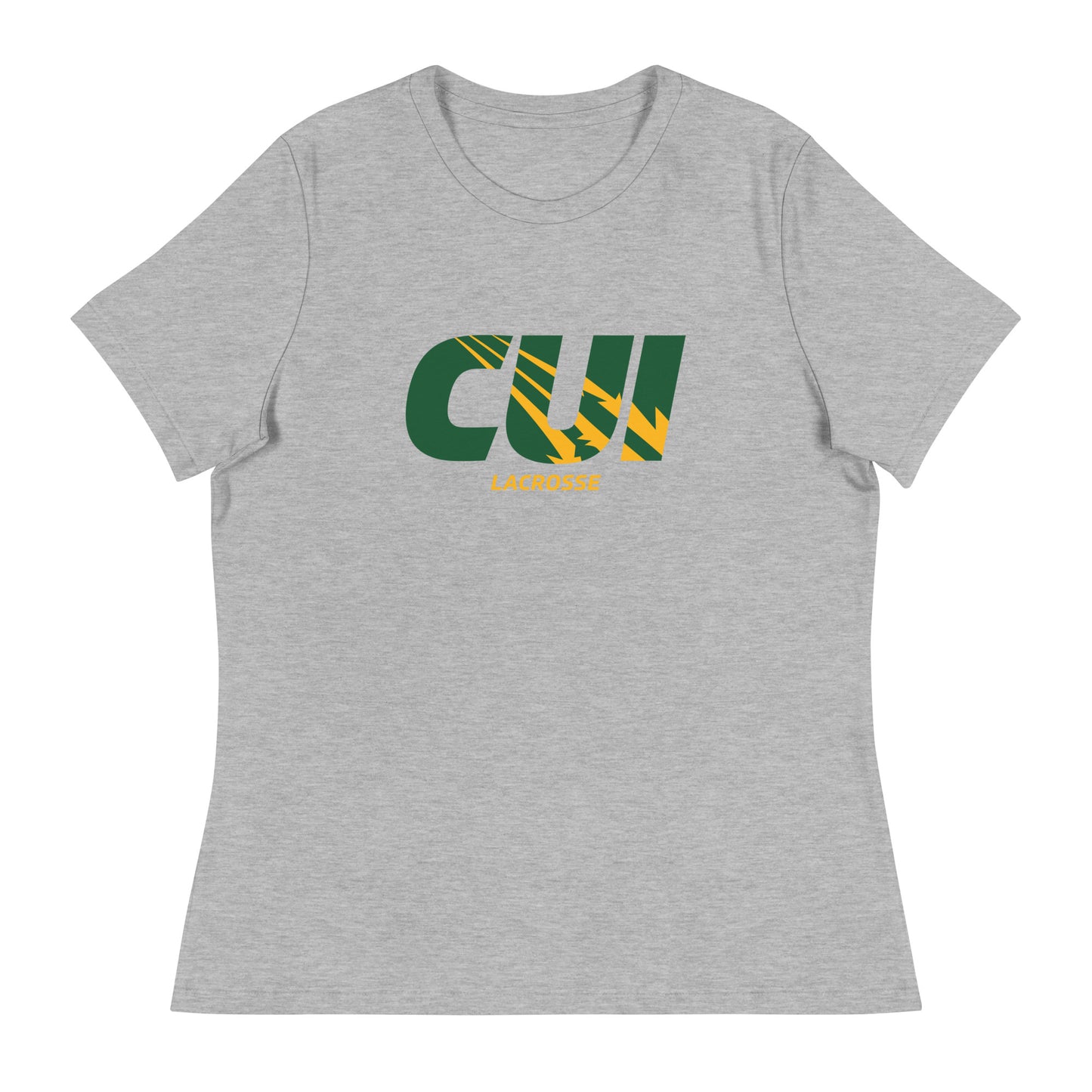 Women's CUI Lacrosse Bella + Canvas Relaxed T-shirt