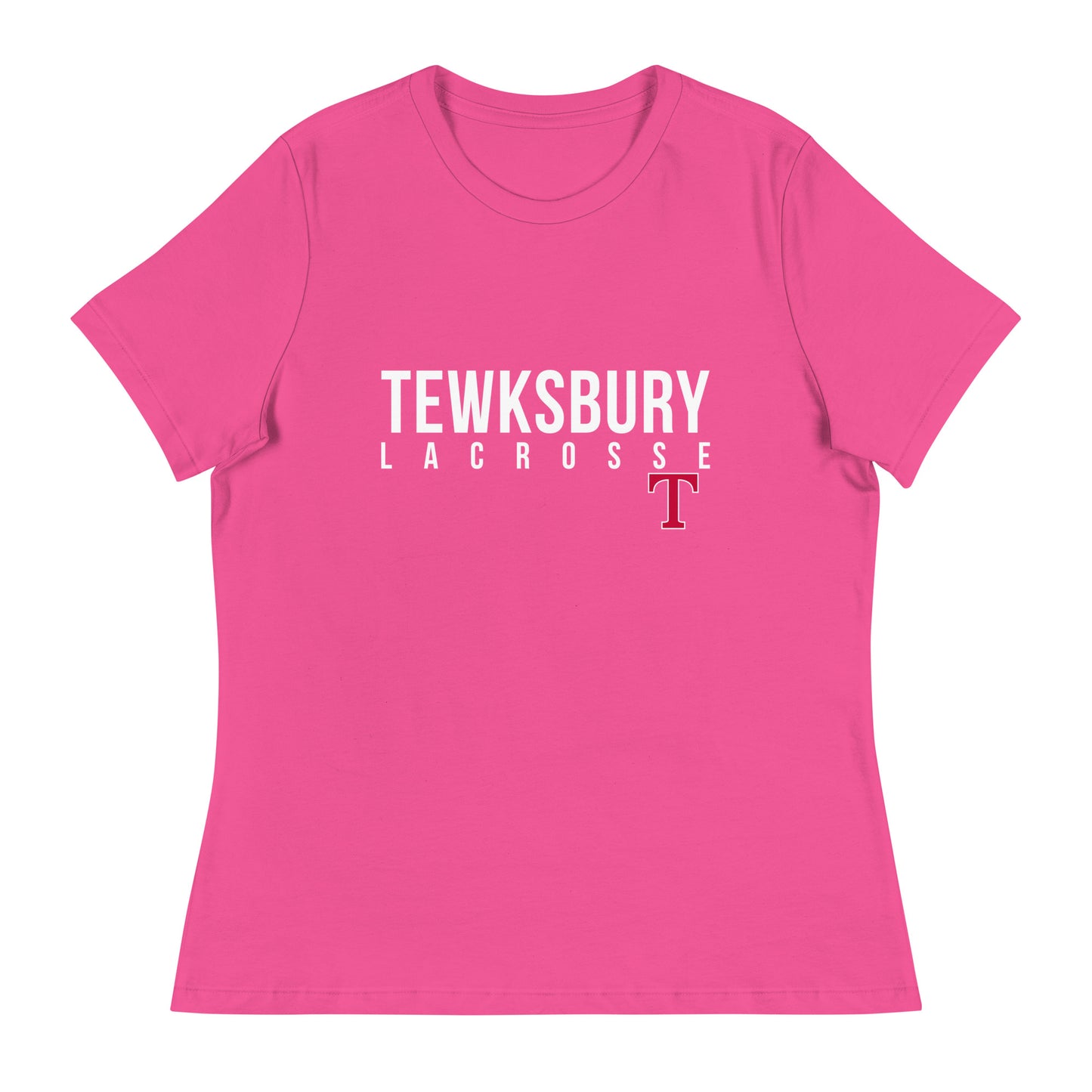 Women's TMHS Lacrosse Bella + Canvas Relaxed T-shirt