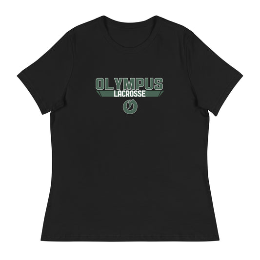 Women's Olympus Boys Lacrosse Bella + Canvas Relaxed T-Shirt