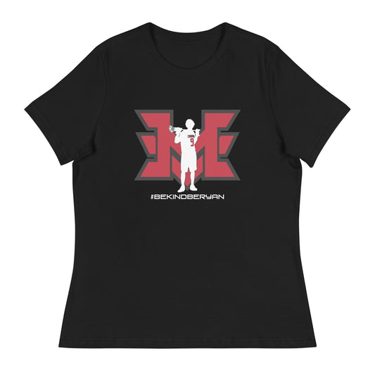 Women's MV Cougars Lax Club Bella + Canvas Relaxed T-shirt | #BEKINDBERYAN