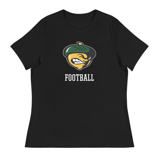 Women's Live Oak Football Bella + Canvas Relaxed T-shirt