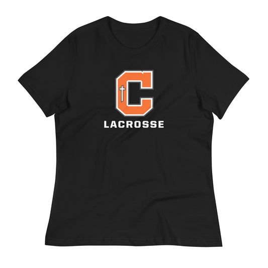 Women's CHS Lacrosse Bella + Canvas Relaxed T-Shirt