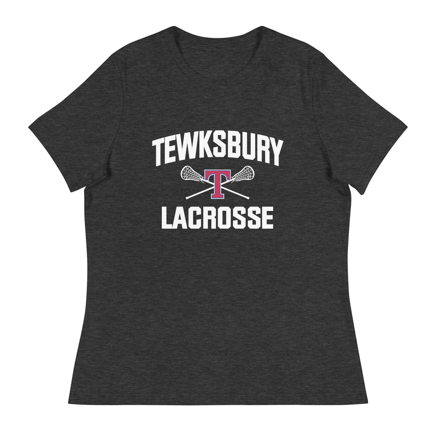 Women's TMHS Lacrosse Bella + Canvas Relaxed T-shirt