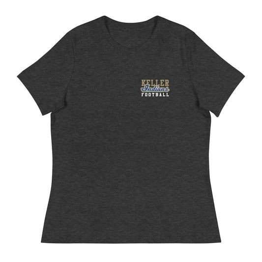 Women's Keller Football Bella + Canvas Relaxed T-Shirt