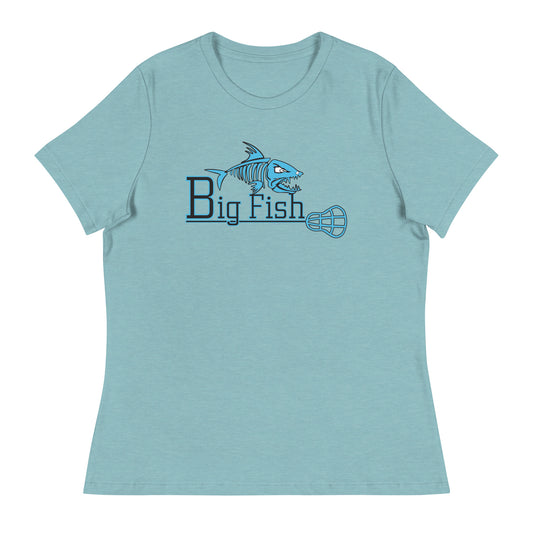 Women's Big Fish Lacrosse Bella + Canvas Relaxed T-shirt