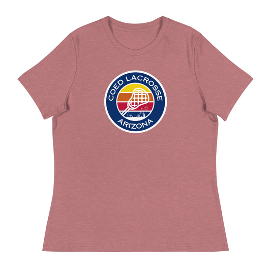 Women's Coed Lacrosse Bella + Canvas Relaxed T-Shirt