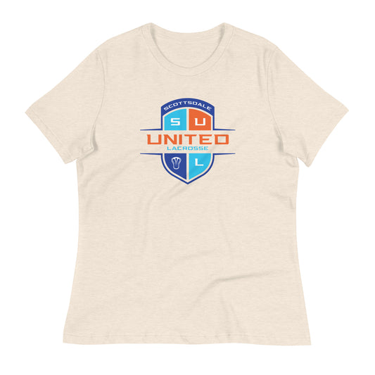 Women's United Lacrosse Club Bella + Canvas Relaxed T-Shirt
