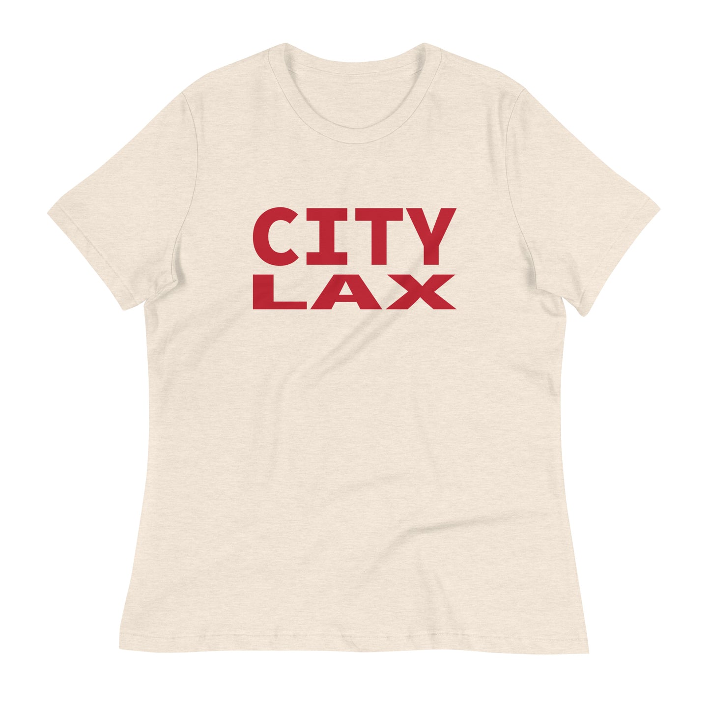 Women's PCYLO "City Lax" Bella + Canvas Relaxed Tee