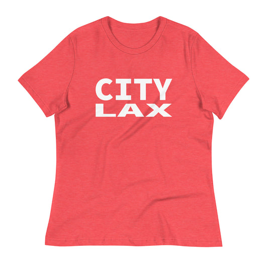 Women's PCYLO "City Lax" Bella + Canvas Relaxed Tee