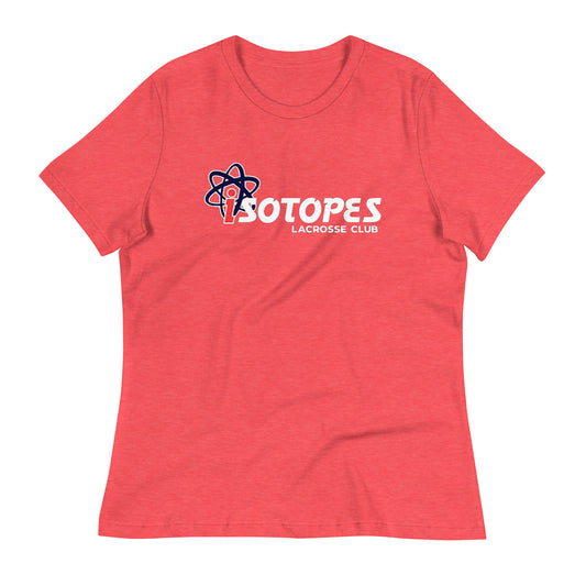 Women's Isotopes Lacrosse Bella + Canvas Relaxed T-Shirt