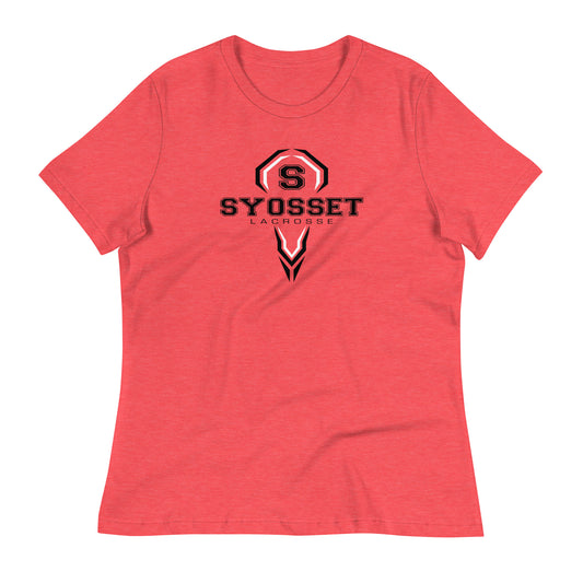 Women's Syosset Lacrosse Bella + Canvas T-Shirt