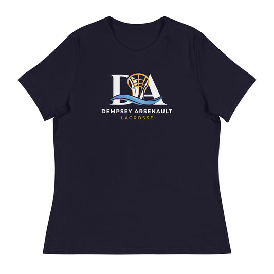 Women's Dempsey Arsenault Lacrosse Bella + Canvas T-shirt