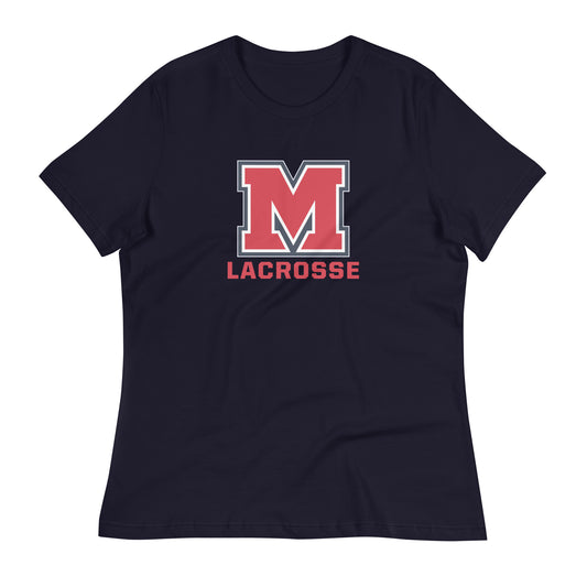 Women's BMHS Lacrosse Bella + Canvas Relaxed Tee