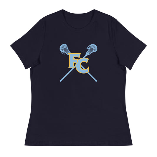 Women's FC Lacrosse Bella + Canvas Relaxed T-Shirt