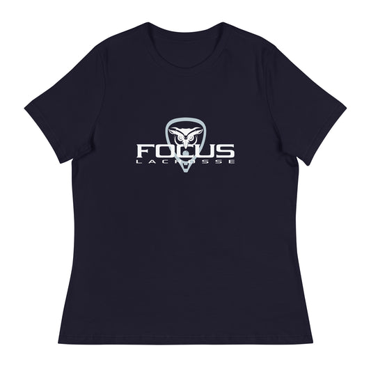 Women's Focus Lacrosse Bella + Canvas Relaxed T-shirt