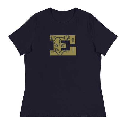 Women's Evergreen High School Lacrosse Bella + Canvas Relaxed T-shirt