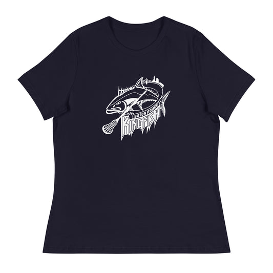 Women's Kingfish Lacrosse Bella + Canvas Relaxed T-shirt