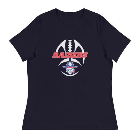 Women's Fairport Football and Cheer Bella + Canvas Relaxed T-shirt