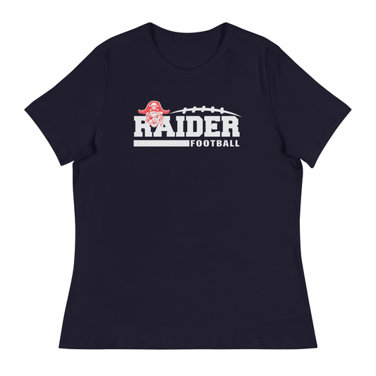 Women's Fairport Football and Cheer Bella + Canvas Relaxed T-shirt