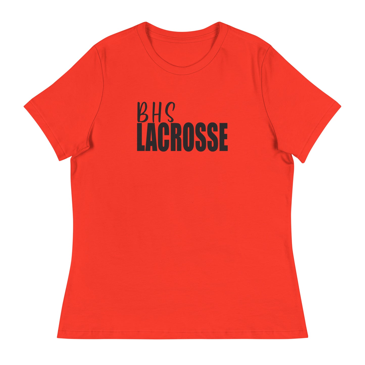 Women's Bartlett HS Lacrosse Bella + Canvas Relaxed T-shirt
