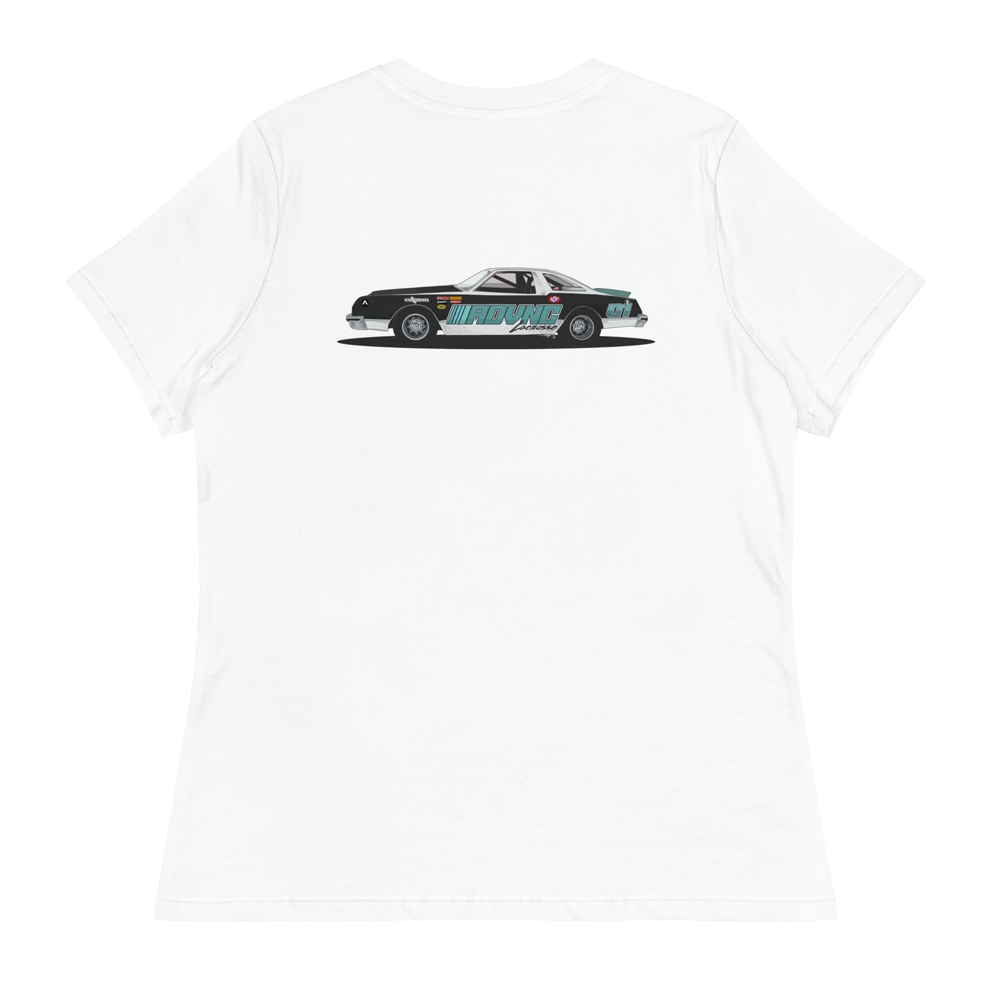 Women's ADVNC Lacrosse Bella + Canvas T-Shirt - Racecar