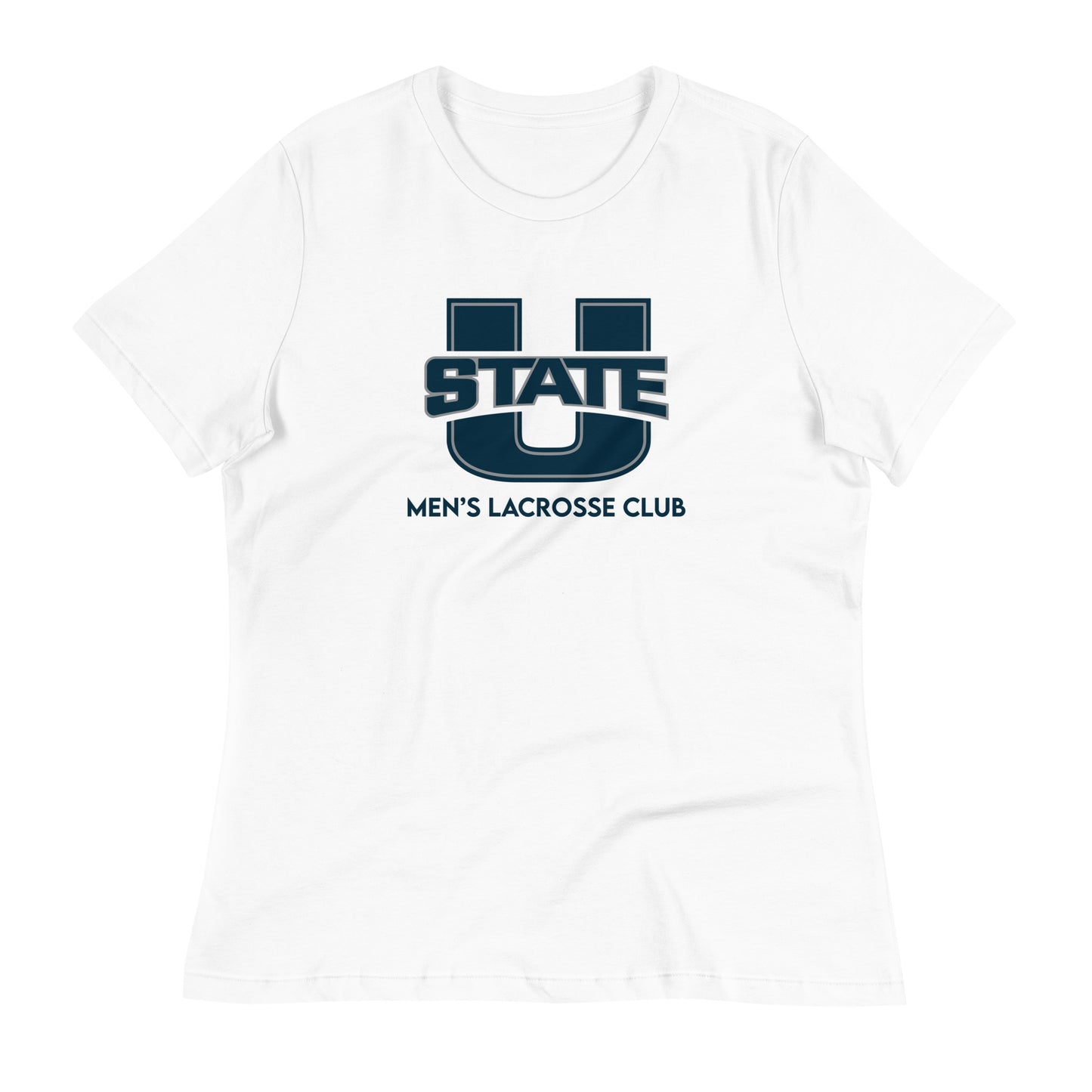 Women's USU Lacrosse Bella + Canvas Relaxed T-Shirt
