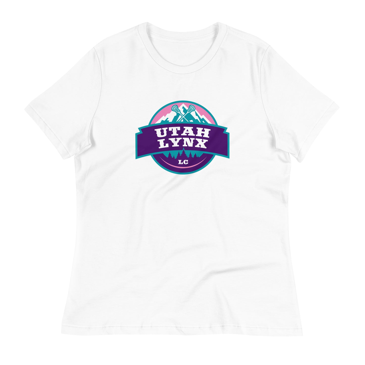 Women's Utah Lynx Bella + Canvas Relaxed Tee