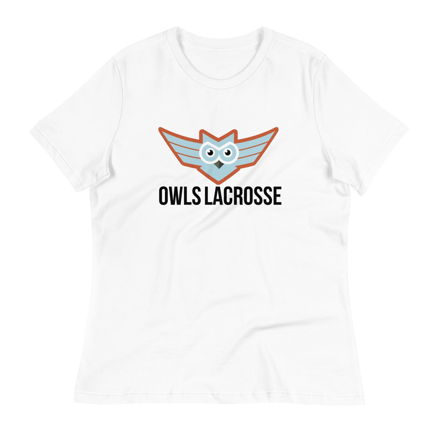 Women's OWLS Lacrosse Bella + Canvas Relaxed Tee