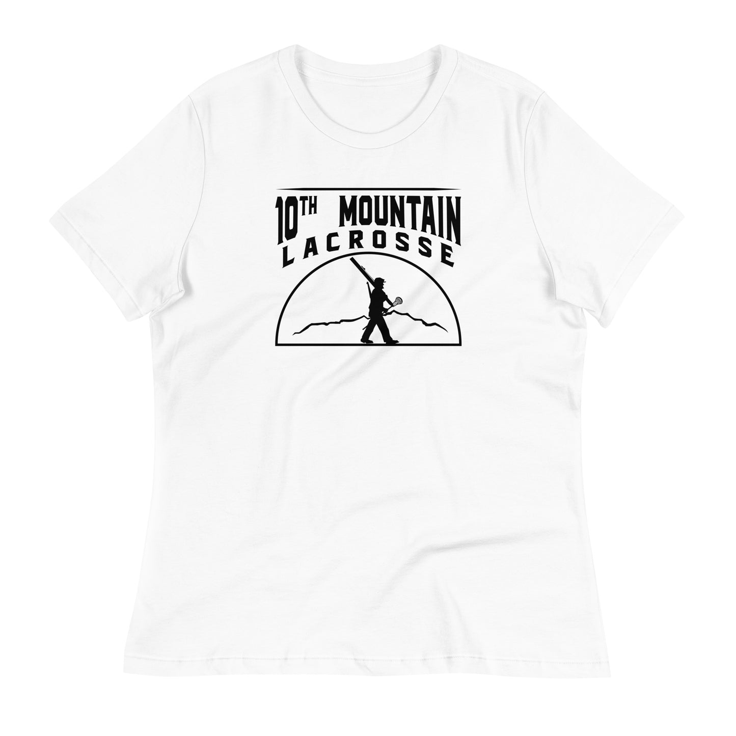 Women's 10th Mountain Lacrosse Bella + Canvas T-Shirt