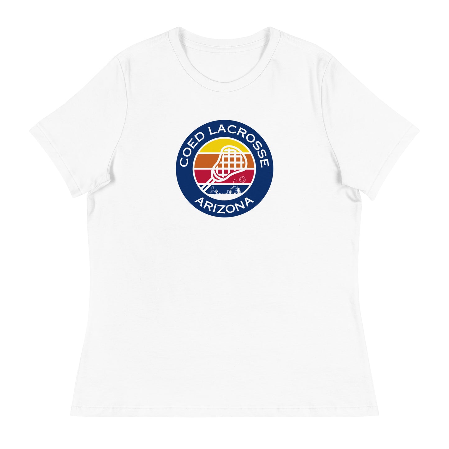 Women's Coed Lacrosse Bella + Canvas Relaxed T-Shirt