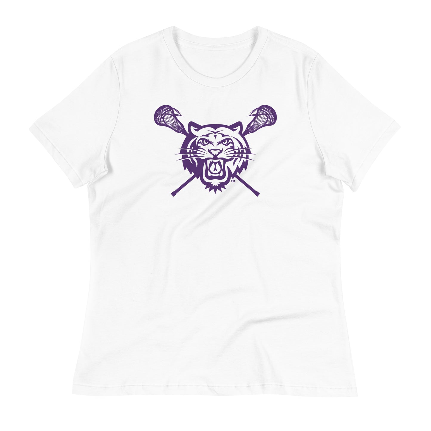 Women's Tiger Lax Bella + Canvas T-Shirt