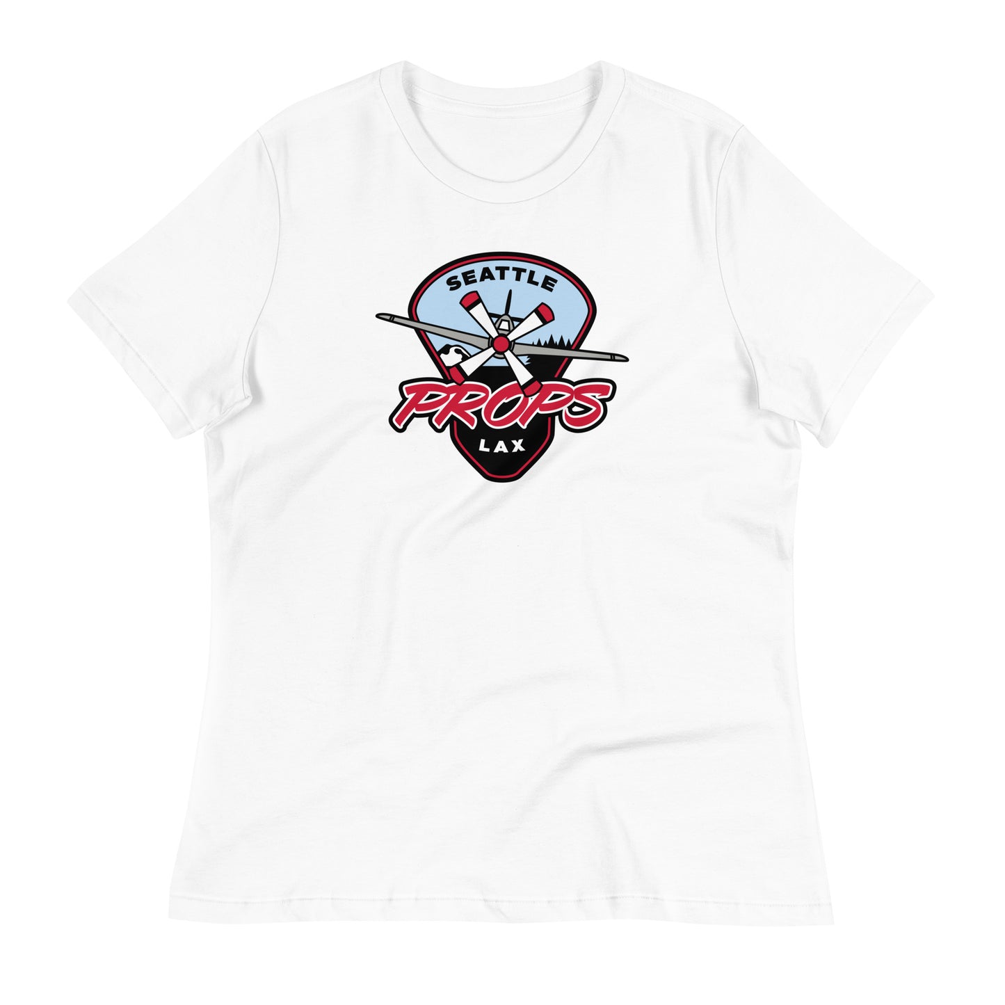 Women's Seattle Props Lacrosse Bella + Canvas T-Shirt