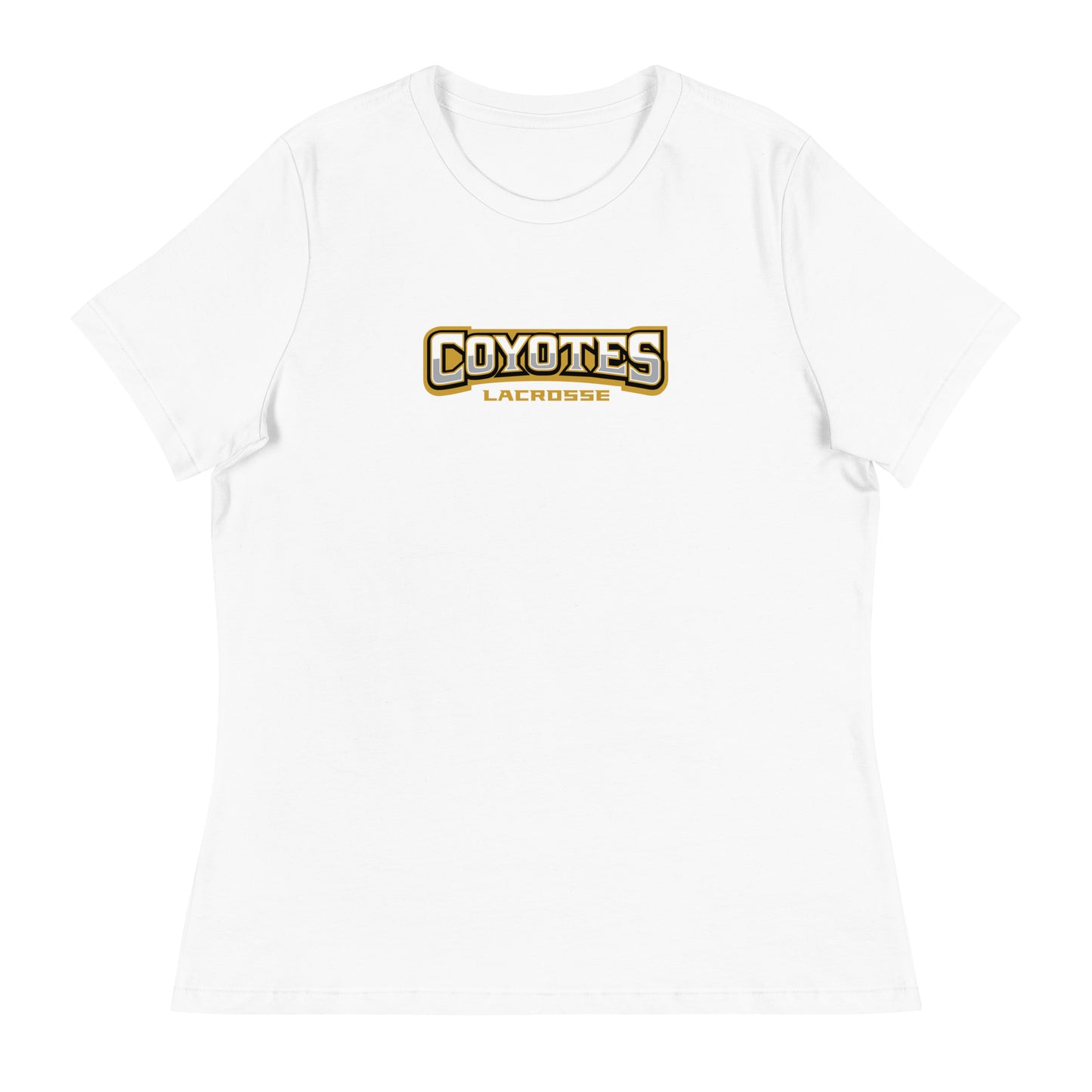 Women's Coyotes Lacrosse Bella + Canvas Relaxed T-Shirt