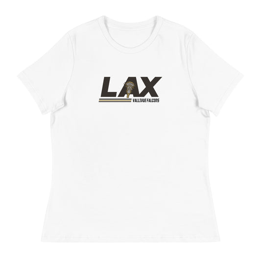 Women's Vallivue Lacrosse Bella + Canvas Relaxed T-shirt