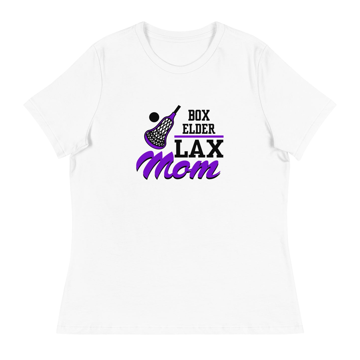 Women's Box Elder Lacrosse Bella + Canvas Relaxed T-shirt