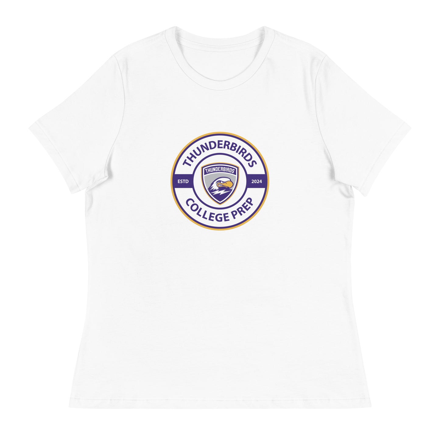 Women's Thunderbirds Hockey Bella + Canvas Relaxed T-shirt