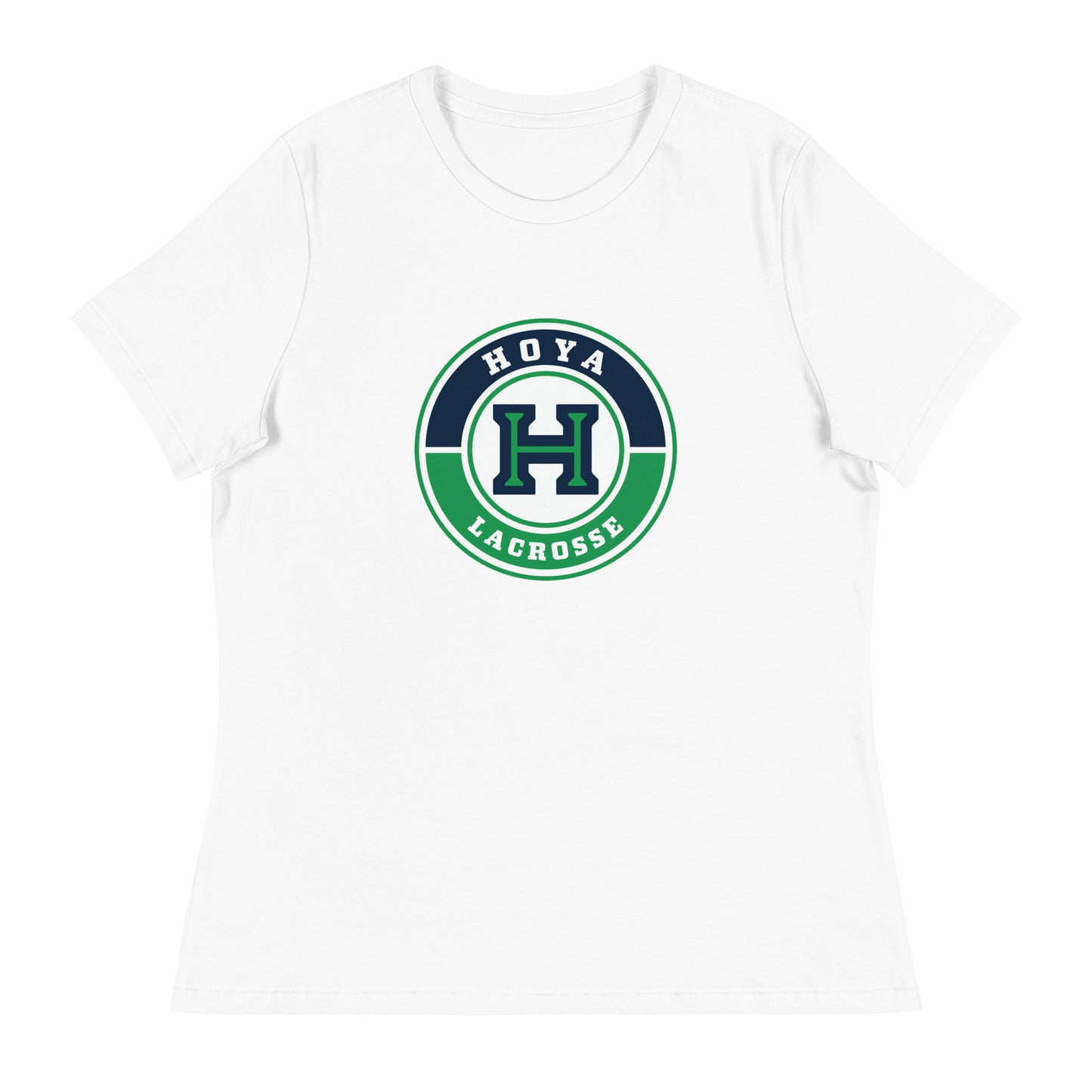 Women's Hoya Lacrosse Bella + Canvas Relaxed T-shirt