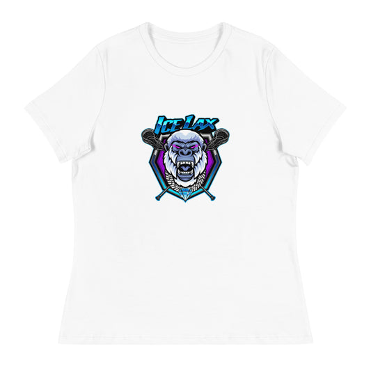 Women's ICE LAX Bella + Canvas Relaxed T-shirt