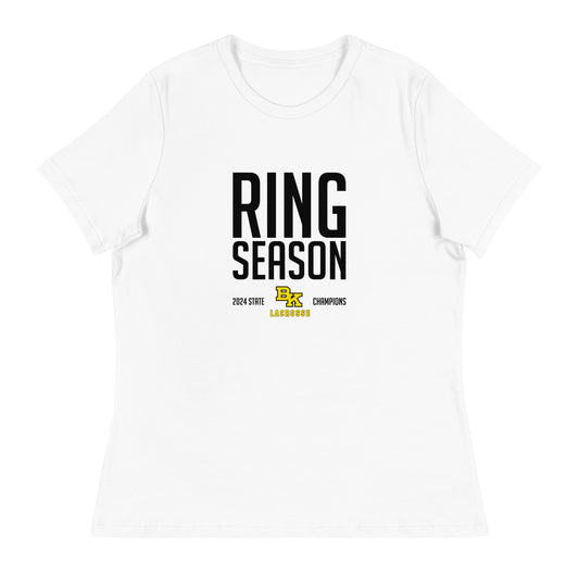 Women's Bishop Kelly Lacrosse Bella + Canvas Relaxed T-shirt