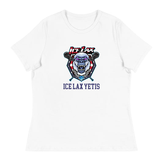 Women's ICE LAX Bella + Canvas Relaxed T-shirt