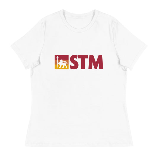 Women's STM Catholic Bella + Canvas Relaxed T-Shirt