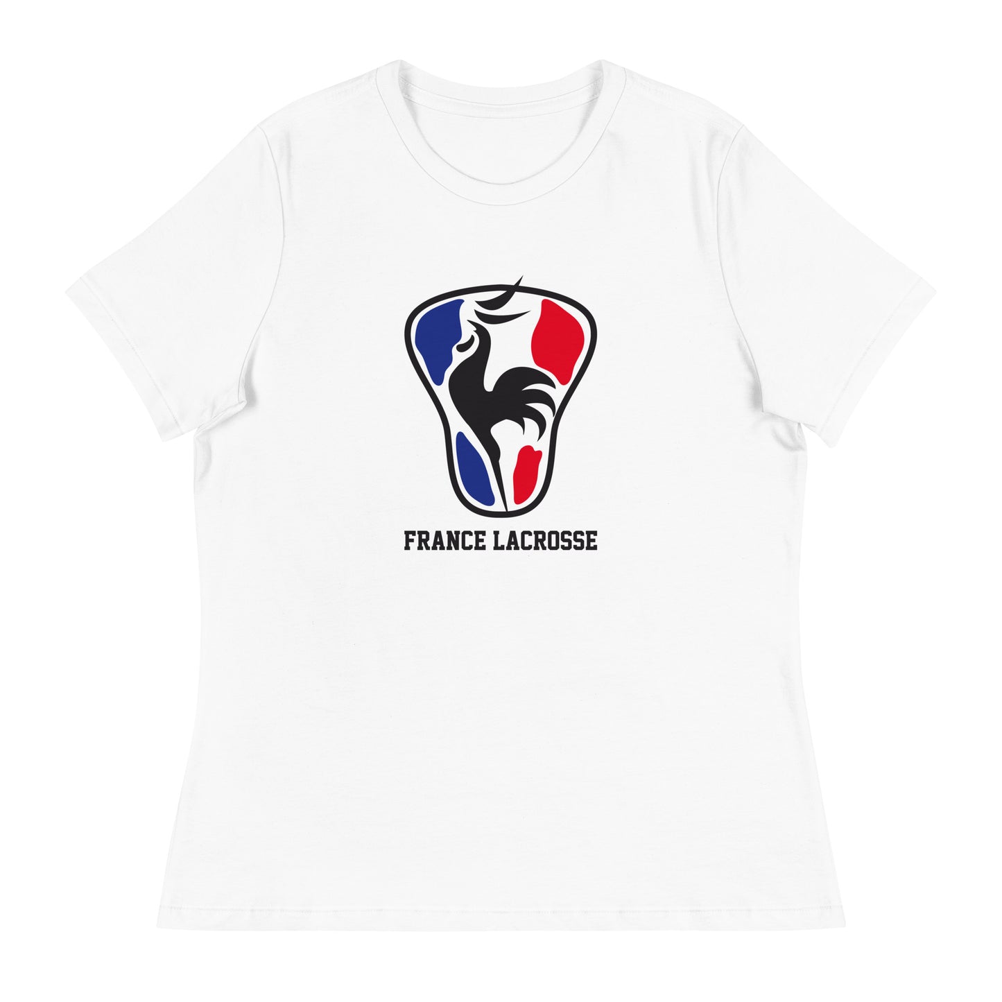 Women's France Lacrosse Bella + Canvas Relaxed T-shirt