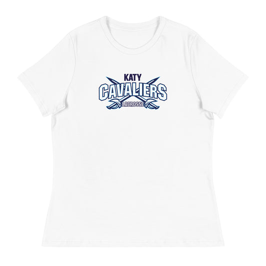 Women's Cavaliers Lacrosse Bella + Canvas Relaxed T-Shirt