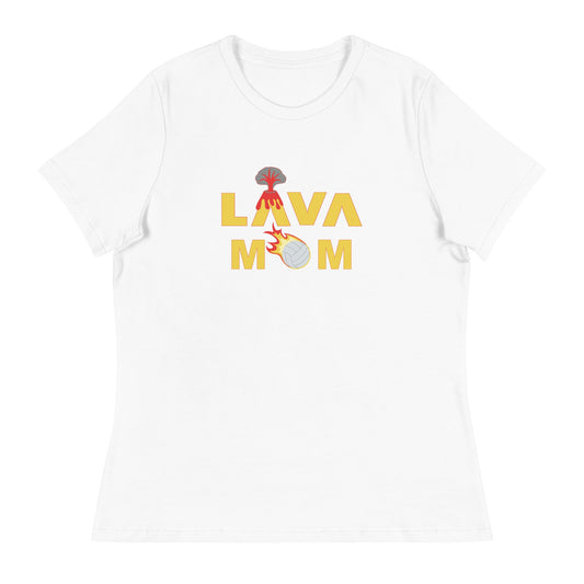 Women's LAVA Bella + Canvas Relaxed T-Shirt - Mom